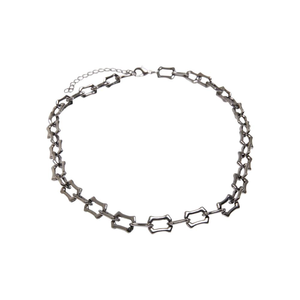 Urban Classics - Chunky Chain antiquesilver Necklace - Silver coloured